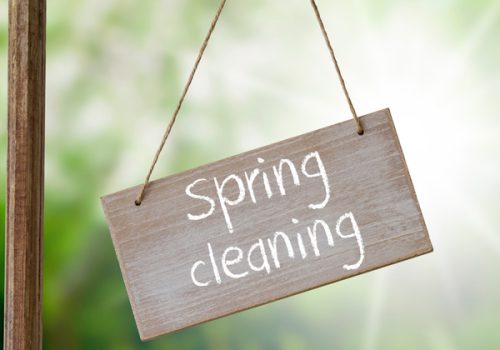 We’ve popped together a little checklist of areas in the home you won’t want to miss when you’re carrying out your spring cleaning!