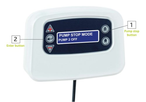 p off mode - laundry pump troubleshooting